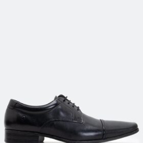 Sapato Social Aspen em Couro Preto